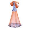 YYXDMFY Hand Cast Fishing Net with Lead Sinkers High Strength Tyre Nylon Throw Net Freshwater Fishing Tools Durable Hand Throw Fishing Net Throw Casting Net Portable Hand Cast Fishing Net view 1