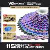 VG SPORTS 8/9/10/11/12 Speed Ultralight MTB Groupset 11-40T/11-42T/11-50T view 2