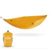KAMMOK: Single Hammock | Made from Strong & 100% Recycled Water Resistant Ripstop Fabric | Comfortable, Packable, Lightweight (Lifetime Adventure Grade Warranty), Sunflower Gold view 2