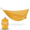 KAMMOK: Roo Double Hammock | Made from Strong & 100% Recycled Water Resistant Ripstop Fabric | Comfortable, Packable, Lightweight (Lifetime Adventure Grade Warranty), Sunflower Gold view 2