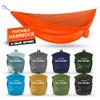 KAMMOK: Roo Double Hammock | Made from Strong & 100% Recycled Water Resistant Ripstop Fabric | Comfortable, Packable, Lightweight (Lifetime Adventure Grade Warranty), Ember Orange view 1