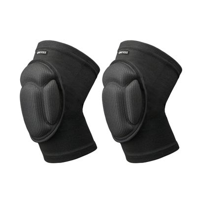 ONTYZZ Knee Pads with Non-Slip Bandage Thickening Anti-Collision EVA Sports Knee Pads for Volleyball Basketball Football Dancing Working Gardening Cleaning Breathable Knee Pads for Men Women Black/M