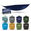 KAMMOK: Roo Single Hammock | Made from Strong & 100% Recycled Water Resistant Ripstop Fabric | Comfortable, Packable, Lightweight (Lifetime Adventure Grade Warranty), Midnight Blue view 1