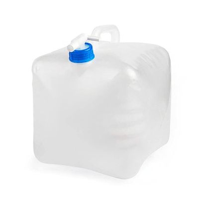 VALINK BPA Free Collapsible Water Container with Spigot, Portable Water Tank Lightweight Foldable Bucket for Outdoors Hiking Backpack & Survival Kit