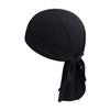 Head Tie Quick Drying Cycling Cap Headband Skull Beanie Bandanas Do Rags Breathable Moisture Wicking Pirate Hat Helmet Liner (Black Mesh) view 1