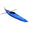 Goplus Single 12 FT Sit-in Kayak, Touring Fishing Keel Kayaks W/Aluminum Paddle, Detachable Rudder, Storage Bin, Cup Holder, Lightweight One Person Recreational Ocean Kayak for Adults view 1