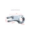 BBxunsless Aluminum Forged Mountain Bike Stem, 31.8mm x 50mm, Black view 2