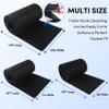 VEITHI Boat Trailer Bunk Carpet Black, 8in Wide x 13ft Long Boat Bunk Carpe,18oz Boat Trailer Carpet for Boat Trailers or Jet Ski Ramps view 2