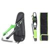 LINFFSTR Aluminum Fishing Pliers and Weighable Fishing Lip Gripper with Lanyard and Sheath Muti-Function Fishing Pliers for Cut Lines Move Hooks Split Ring Crimp Sleeves Saltwater Fishing Gear view 1