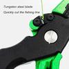 LINFFSTR Aluminum Fishing Pliers and Weighable Fishing Lip Gripper with Lanyard and Sheath Muti-Function Fishing Pliers for Cut Lines Move Hooks Split Ring Crimp Sleeves Saltwater Fishing Gear view 2