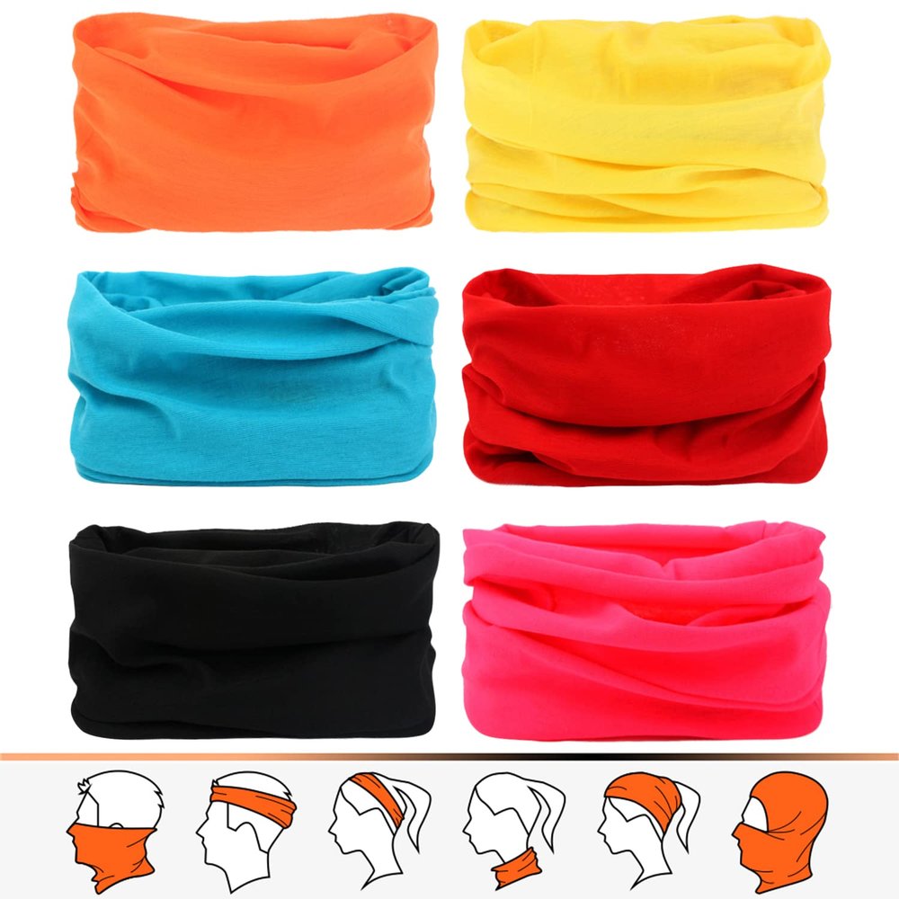 JOEYOUNG Headwear, Bandana, Neck Gaiter Head Wrap Headband Balaclava Magic Scarf