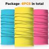 JOEYOUNG Headwear, Bandana, Neck Gaiter Head Wrap Headband Balaclava Magic Scarf view 3