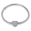 MICOO 925 Sterling Silver Snake Chain Butterfly Charms Bracelet, Evil Eye Bracelet with 5A Cubic Zirconia Bracelets for Women Birthday Gifts view 1