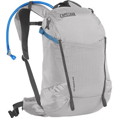 CamelBak Women's Rim Runner X20 Hiking Hydration Backpack 70oz, Vapor/Blue Jay
