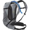 CamelBak Rim Runner X22 Hiking Hydration Backpack with 1.5L Crux Reservoir, Grey Flannel/Lime Punch view 3