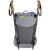 CamelBak Rim Runner X22 Hiking Hydration Backpack with 1.5L Crux Reservoir, Grey Flannel/Lime Punch view 4