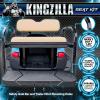 Club Car Precedent (2004 and up) Golf Cart Rear Seat Kit For Onward and Tempo Challenger HD 1.25 Frame Flip Up Cargo Back Seats Cushions Accessories Parts with Struts (Buff Tan) view 2