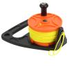 Folanda Dive Reel with Thumb Stopper (#4), 150ft, Stainless Steel, Portable Diving Reel, Multi-Purpose, for Cave and Wreck Exploration, Recreational Diving, Spear Fishing view 1