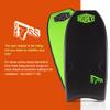 Morey Mach 7-SS Body Board - Dual Power Rod Stringers Knee Contours, Upper Chime Rail, Crescent Tail (41.5 INCH, 2 Pack Bundle) view 4