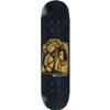 The Heated Wheel Frontier Skateboard Deck -8.0 Black/Orange - Assembled AS Complete Skateboards view 1