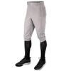 MVP Baseball Knickers, Youth Small, Grey view 1