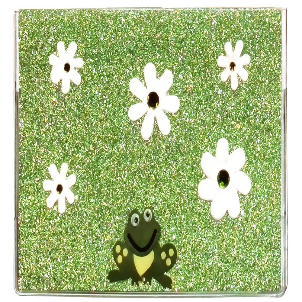 Passport Cover Covid Vaccination Card Holder Cover Sturdy Vinyl Vaccine Travel Wallet (Frog)