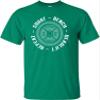 Go All Out 5X-Large Kelly Green Adult Squat Bench Deadlift Repeat Funny Gym Workout T-Shirt view 1