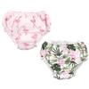 Hudson Baby Unisex Baby Swim Diapers, Flamingo Tropical, 12-18 Months