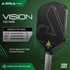 JOOLA Vision Pickleball Paddle with Textured Carbon Grip Surface Technology for Maximum Spin and Control with Added Power - Polypropylene Honeycomb Core Pickleball Racket 14mm view 2