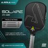 JOOLA Solaire Professional Pickleball Paddle with Carbon Friction Surface - Ideal Combination of Spin, Power, & Control - Pickleball Racket with Reactive Polypropylene Honeycomb Core 14mm view 2