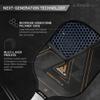 JOOLA Essentials Performance Pickleball Paddle with Reinforced Fiberglass Surface and Honeycomb Polypropylene Core, Black view 4