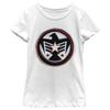 Marvel Girl's Falcon America T-Shirt, White, X-Large view 1