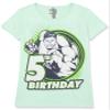 Marvel girls Marvel Classic Hulk 5th Badge Short Sleeve Tee T Shirt, Mint, X-Small US view 1