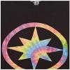 Marvel girls Marvel Classic Captmarvel Tie-dye Short Sleeve Tee T Shirt, Black, Medium US view 2