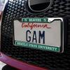 Bemidji State Beavers Logo Full Size Standard License Plate Metal Frame view 3