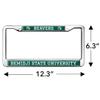 Bemidji State Beavers Logo Full Size Standard License Plate Metal Frame view 4