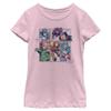 Marvel Girl's Avengers Assemble T-Shirt, Pink, Large view 1