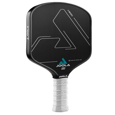 JOOLA Vision Pickleball Paddle with Textured Carbon Grip Surface Technology for Maximum Spin and Control with Added Power - Polypropylene Honeycomb Core Pickleball Racket 16mm