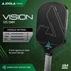 JOOLA Vision Pickleball Paddle with Textured Carbon Grip Surface Technology for Maximum Spin and Control with Added Power - Polypropylene Honeycomb Core Pickleball Racket 16mm view 2