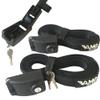 Vamo Premium Locking Tie Downs with 3 Stainless Steel Cables 'No Scratch' Silicone Buckle Surf or SUP Tie Down Straps for Surfboards, Paddle Boards, Kayaks and Canoes (Two Pack) (10' 0") view 1