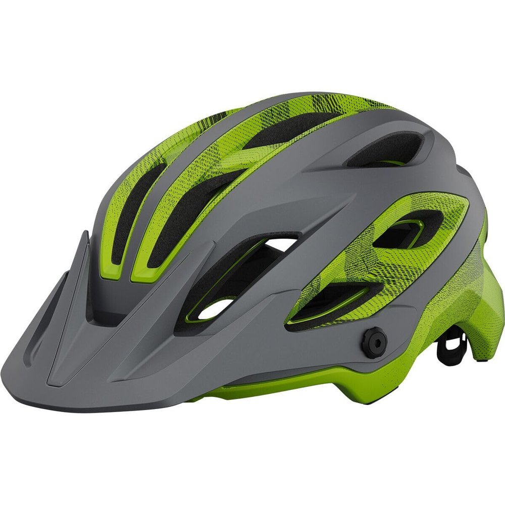 Giro Merit Spherical Adult Dirt Bike Helmet - Matte Metallic Black/Ano Lime - Size S (5155 cm)