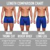 2UNDR Mens Swing Shift 9" Boxer Long Leg Underwear view 2