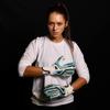 Renegade GK Fury Sub-Z Goalie Gloves with Pro-Tek Finger Spines | 4mm Giga Grip & 4mm Duratek | White, Blue, Silver, Black Soccer Goalkeeper Gloves (Size 6, Youth, Roll Cut, Level 4) view 4