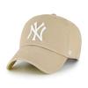 '47 New York Yankees Ballpark Clean Up Dad Hat Baseball Cap - Khaki Khaki, White, Yellow One Size view 1