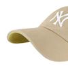 '47 New York Yankees Ballpark Clean Up Dad Hat Baseball Cap - Khaki Khaki, White, Yellow One Size view 2
