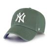'47 New York Yankees Adjustable Cap Clean Up MLB, Moss Green, White, Lavender, One Size view 1