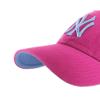 47 New York Yankees Ballpark Clean Up Dad Hat Baseball Cap - Orchid Pink One Size view 2