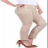 2Luver Women's School Uniform Pants with 5 Pocket Mid-Rise Classic Work 54fb Khaki 1 view 3
