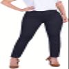 2Luver Women's School Uniform Pants with 5 Pocket Mid-Rise Classic Work Navy 13 view 1