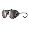 Julbo Vermont Classic Heritage Sunglasses - Black/Black Frame - Brown w/Silver Mirror Lens (Alti Arc 4) view 1